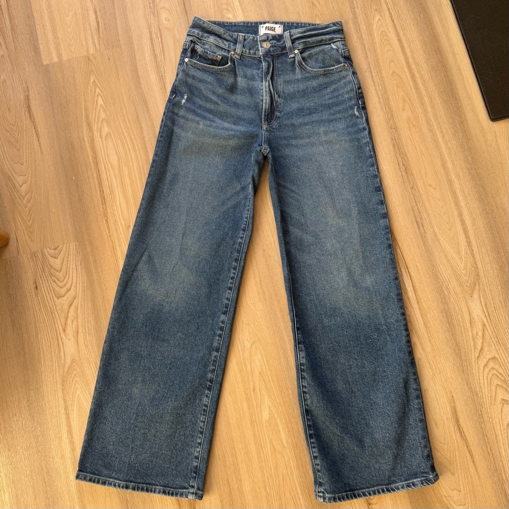 PAIGE Sasha Denim Blue Jeans